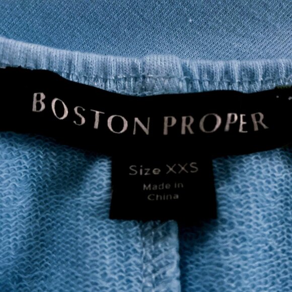 BOSTON PROPER SKY BLUE MAXI DRESS XXS - Picture 6 of 9
